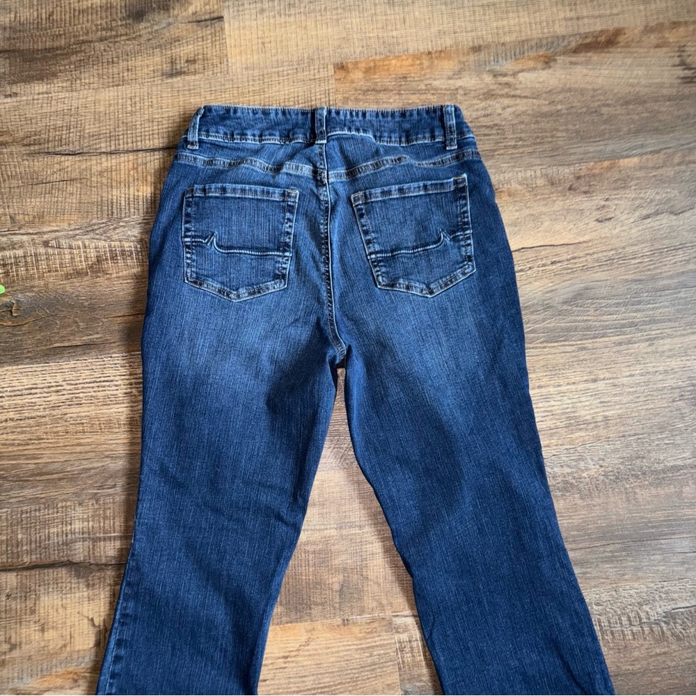 m jeans by Maurices Classic Curvy High Rise Slim Boot Jean Size 10 Short - Picture 4 of 10